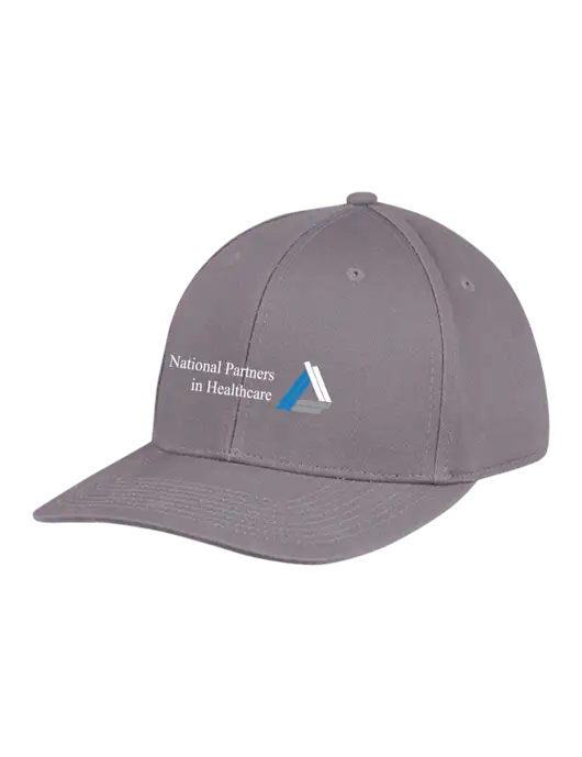 Premium Modern Structured Twill Charcoal Snapback Cap w/NPH Logo