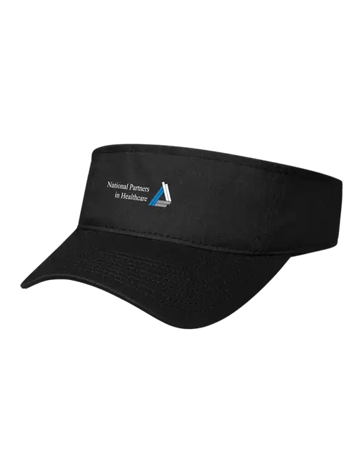 Black Cap Visor w/NPH Logo