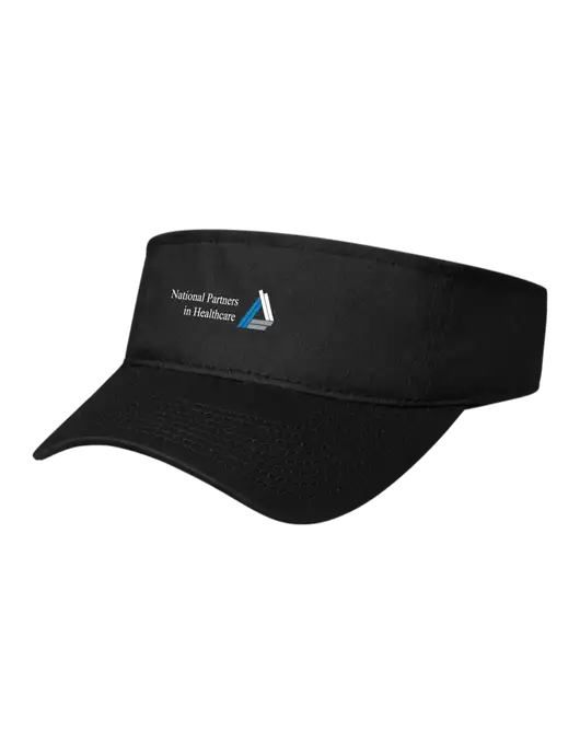 Black Cap Visor w/NPH Logo