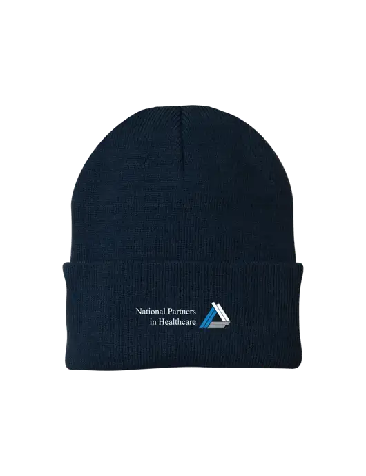 Navy Knit Cap w/NPH Logo