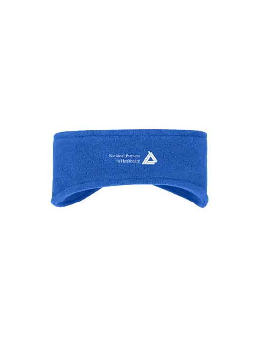 Royal Stretch Fleece Headband w/NPH Logo