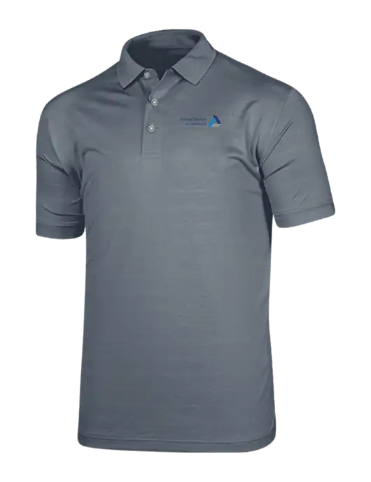Callaway Vibrant Light Grey Ventilated Polo w/NPH Logo