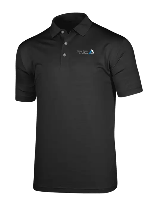Callaway Vibrant Black Ventilated Polo w/NPH Logo