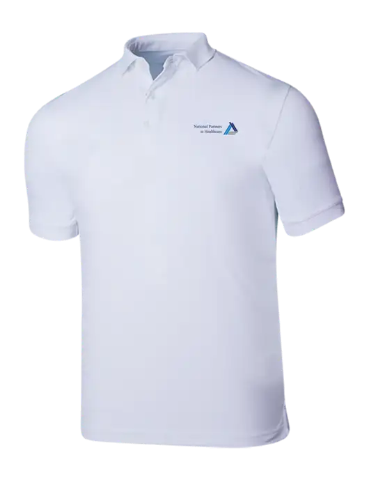 Callaway Ottoman Bright White Polo w/NPH Logo