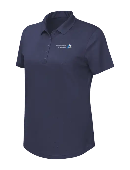 Callaway Womens Birdseye Navy Polo w/NPH Logo