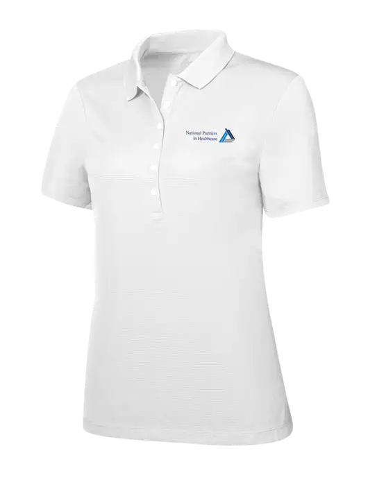 Callaway Womens Ottoman Bright White Polo w/NPH Logo