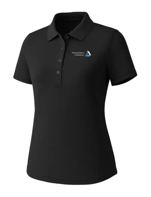 Callaway Womens Core Black Performance Polo w/NPH Logo