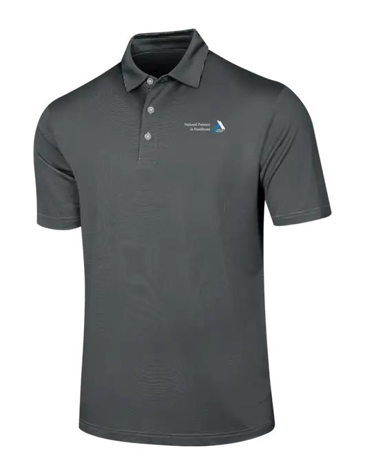 Callaway Black Fine Line Stripe Polo w/NPH Logo