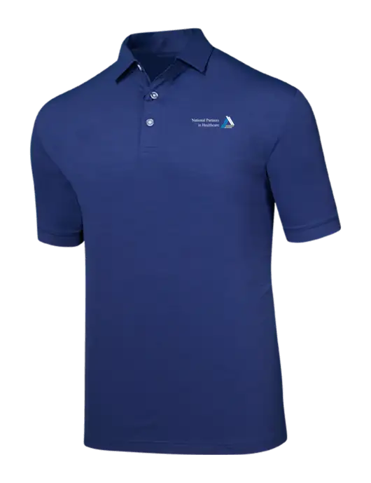 Callaway Navy Fashion Tonal Polo w/NPH Logo
