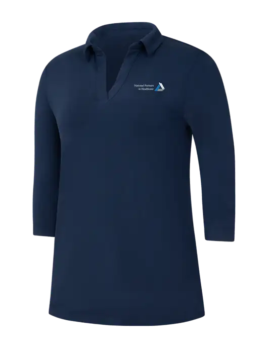 Navy Womens Luxe Knit Tunic w/NPH Logo