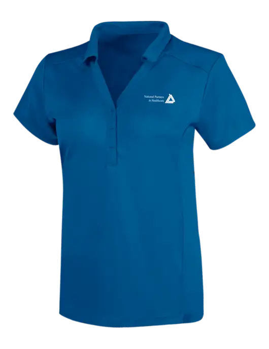 OGIO Royal Blue Womens Framework Polo w/NPH Logo