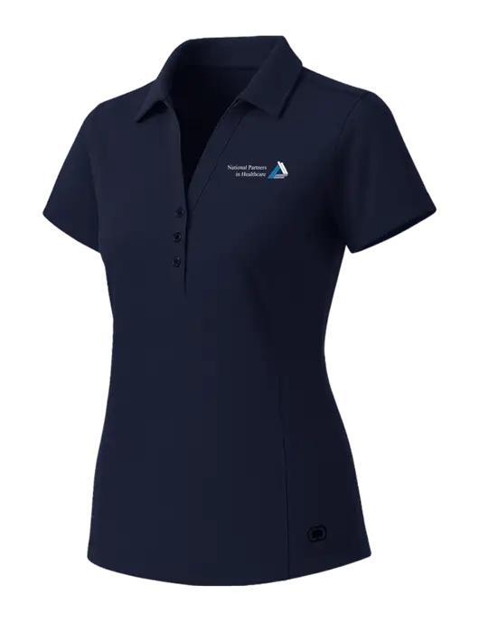 OGIO Womens Navy ONYX Polo w/NPH Logo