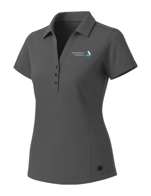 OGIO Womens Medium Grey ONYX Polo w/NPH Logo