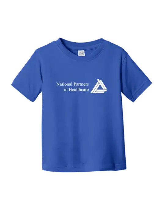 Rabbit Skins Royal Toddler Fine Jersey Tee w/NPH Logo