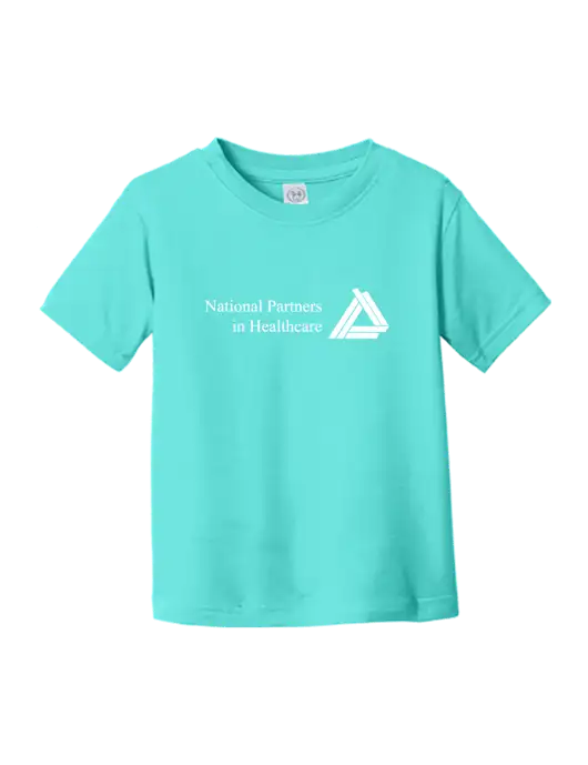Rabbit Skins Carribean Toddler Fine Jersey Tee w/NPH Logo