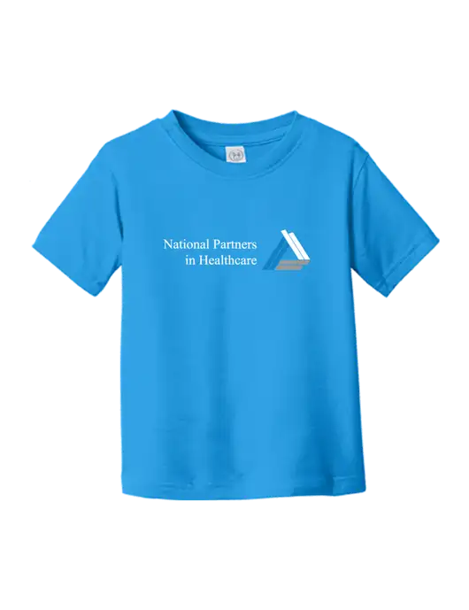 Rabbit Skins Cobalt Toddler Fine Jersey Tee w/NPH Logo