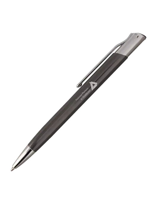San Malo Gunmetal Pen - Black Ink w/NPH Logo