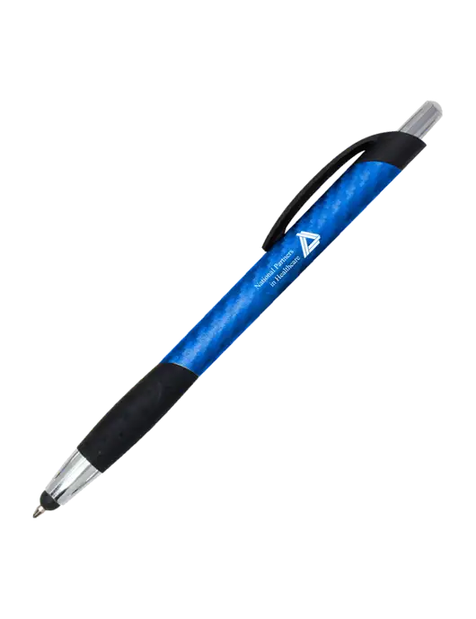 Sunray Blue Stylus Pen - Black Ink w/NPH Logo