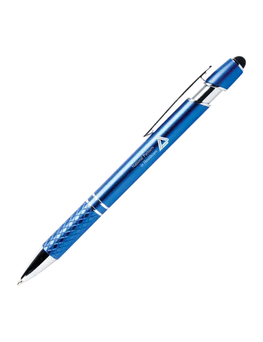 Valencia Blue Stylus Pen - Black Ink w/NPH Logo
