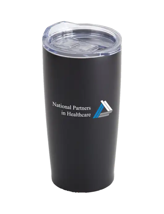 Society Black 20 oz Insulated Tumbler w/NPH Logo