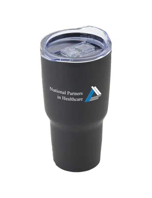 Odyssey Black 30 oz Travel Tumbler w/NPH Logo
