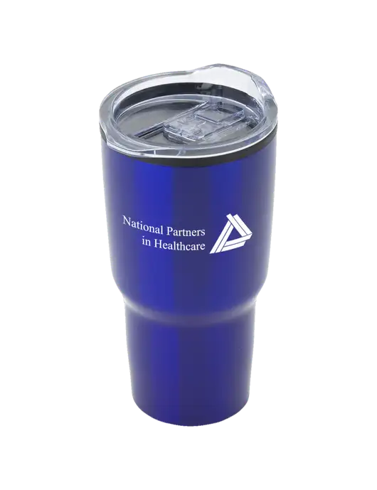 Odyssey Blue 30 oz Travel Tumbler w/NPH Logo