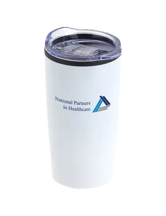 Olympus White 20 oz Tumbler w/NPH Logo