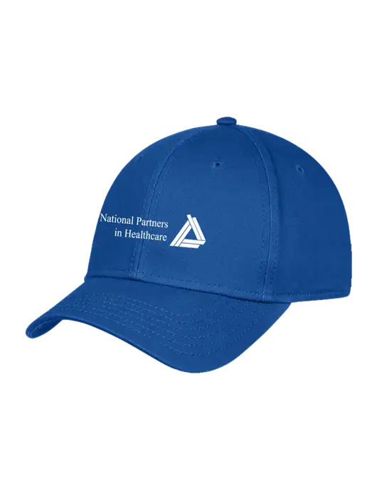 Royal Structured Cap Hook & Loop w/NPH Logo