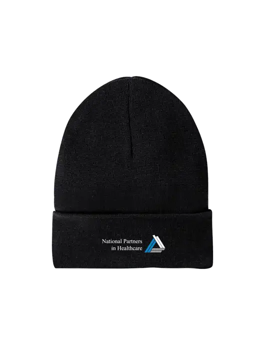 Recycled Black Beanie w/NPH Logo
