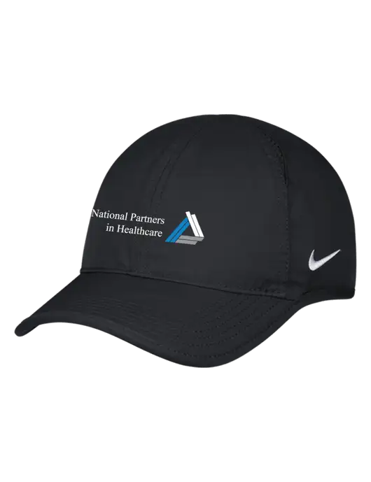 Nike Black Featherlight Cap w/NPH Logo