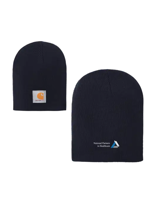 Carhartt Dark Navy Acrylic Knit Hat w/NPH Logo