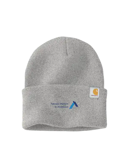 Carhartt Light Grey Heather Watch Cap 2.0 w/NPH Logo
