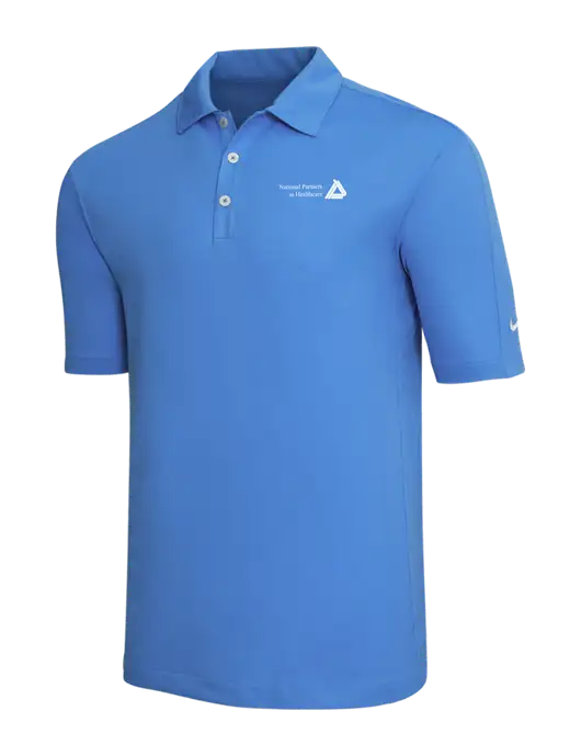 Nike Light Royal Blue Tech Sport Dri-FIT Polo w/NPH Logo