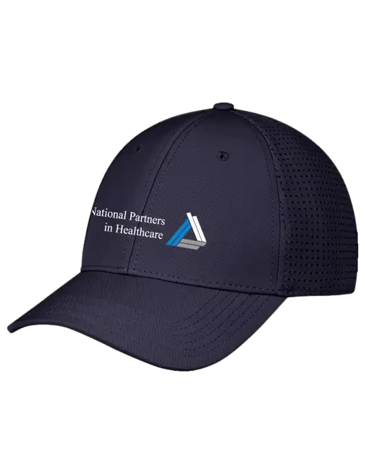 Navy Performance Stretchable Cap Hook & Loop w/NPH Logo