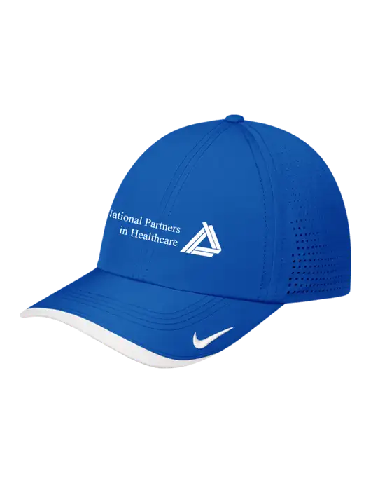 Nike Royal/White Dri-FIT Perforated Performance Cap w/NPH Logo