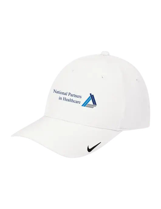 Nike White Dri-FIT Legacy Cap w/NPH Logo