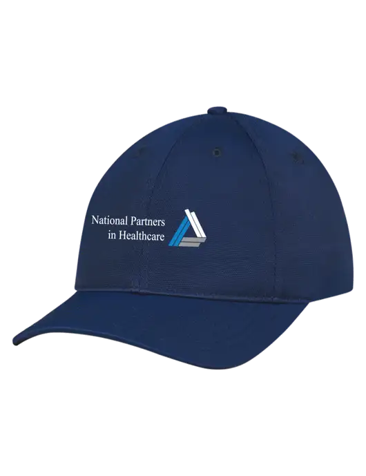 Navy Nylon Twill Performance Cap w/NPH Logo