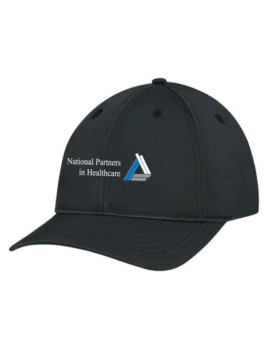 Black Nylon Twill Performance Cap w/NPH Logo