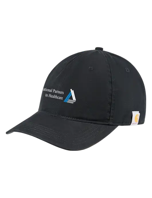 Carhartt Black Cotton Canvas Cap w/NPH Logo
