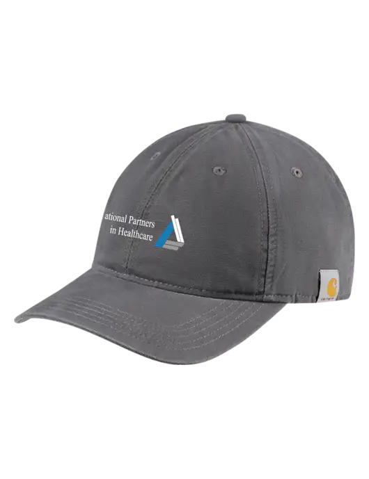 Carhartt Dark Grey Cotton Canvas Cap w/NPH Logo